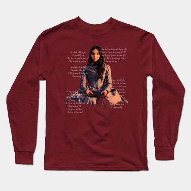 Emily Dickinson Poems Long Sleeve T-Shirt by MairlaStore